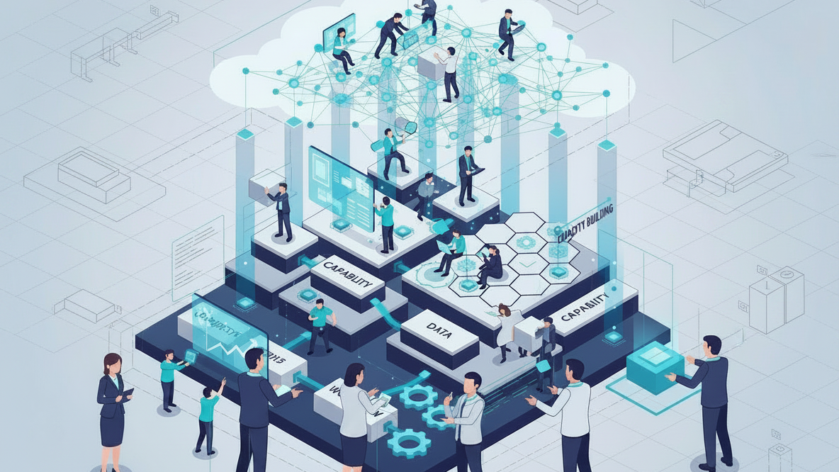 Custom Software Acting as a Bridge Between Capability Transformation and Capacity Building
