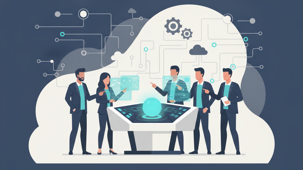 Enabling Enterprise Capacity Building at Scale with Custom Software Orchestrating AI Agents in the Enterprise Workflow