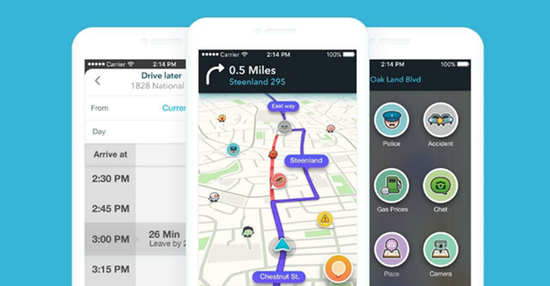 One great example of this is the Waze app